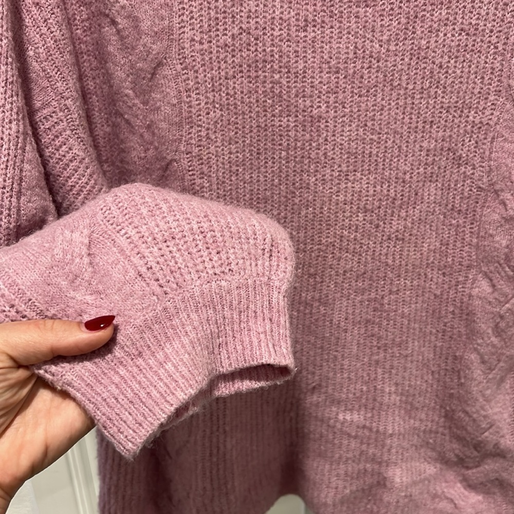 Splendid Lilac Natalia Maternity Sweater, RTR - Picture 7 of 8